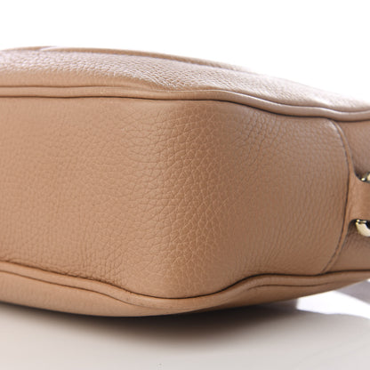 Gucci Pebbled Calfskin Small Soho Disco Bag Camelia 6 of 8