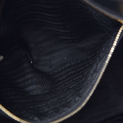 Prada Saffiano Large Galleria Double Zip Tote Black 10 of 22