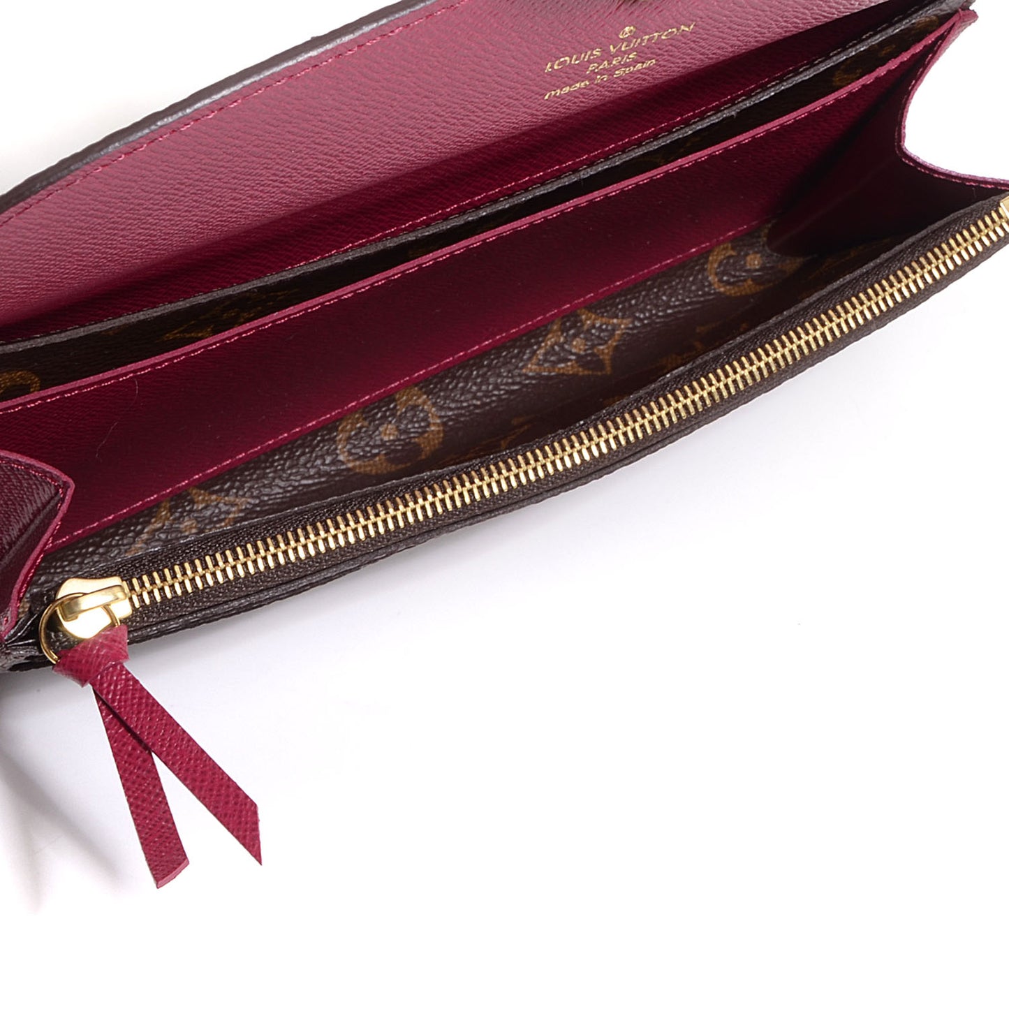 Monogram Emilie Wallet Fuchsia