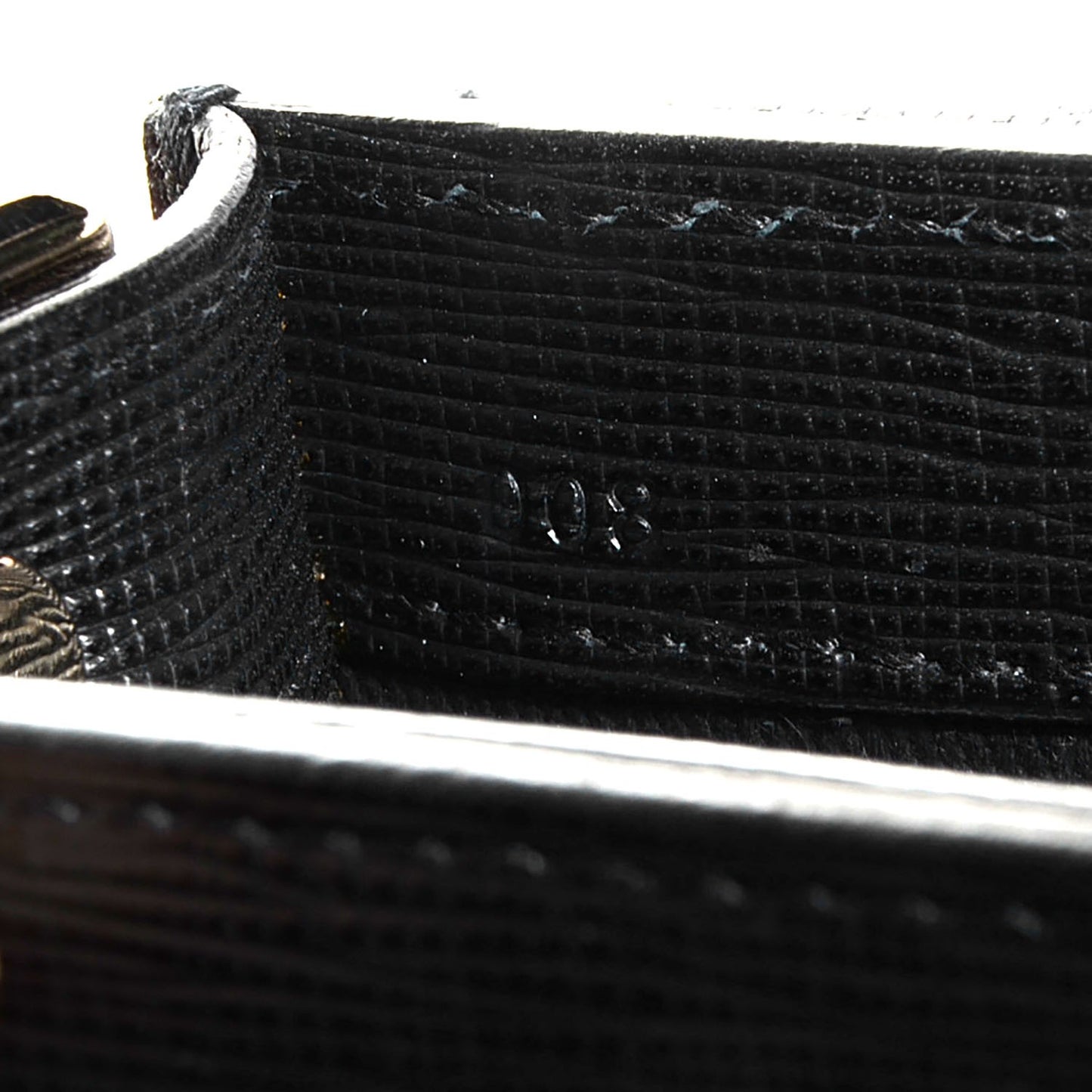 Textured Leather Mini PS11 Classic Shoulder Bag Black