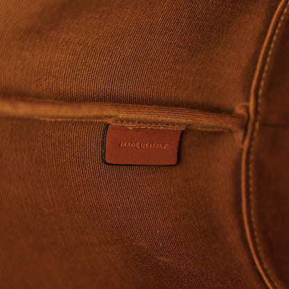 Celine Triomphe Canvas Calfskin Small Bucket Bag Tan 6 of 10