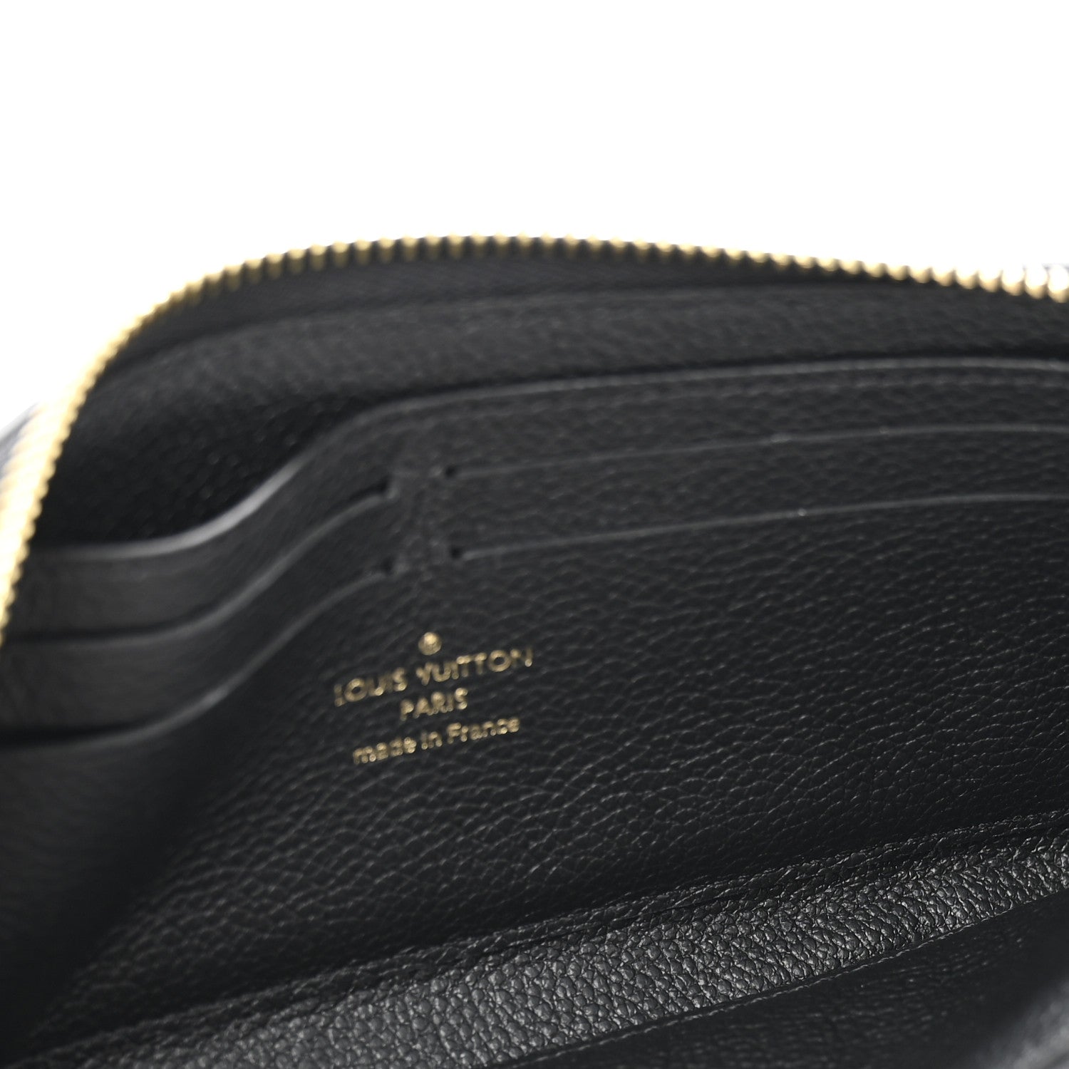 Louis Vuitton Empreinte Clemence Wallet Black 5 of 8