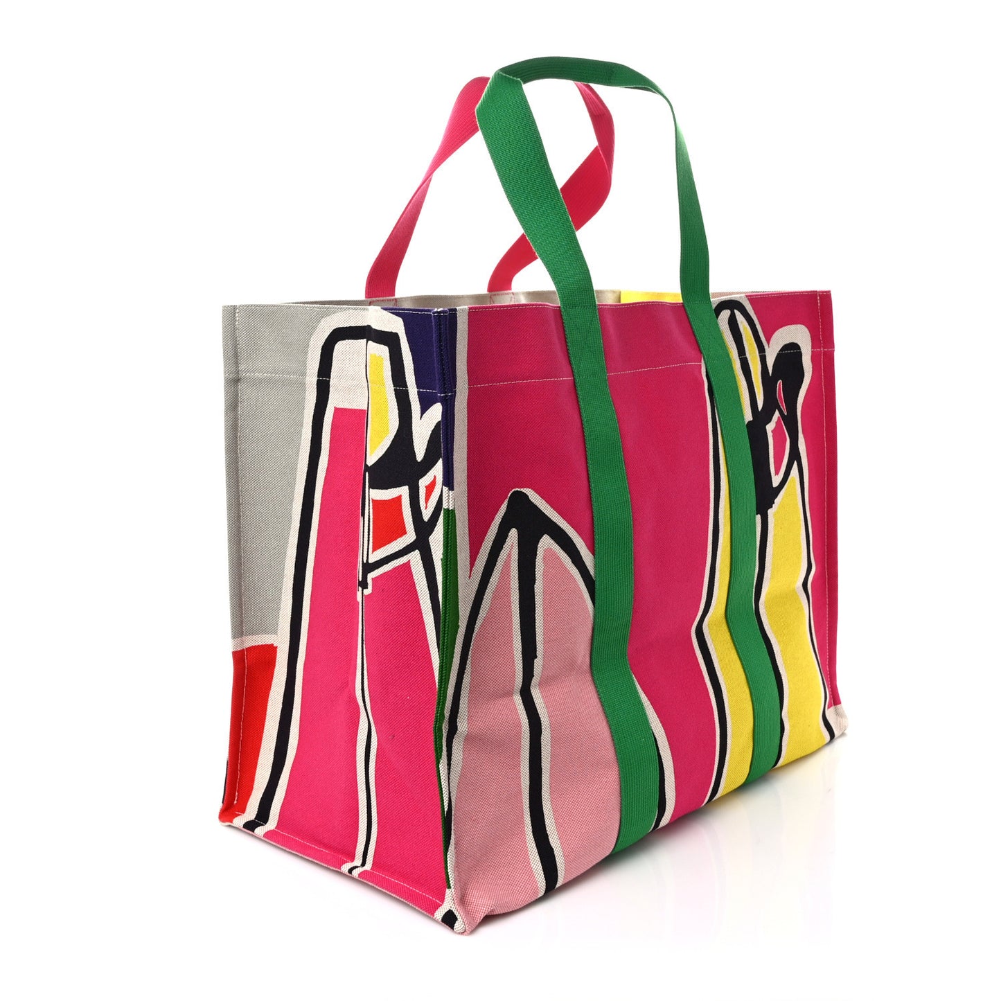 Cotton Canvas 3 Surfs Beach Bag