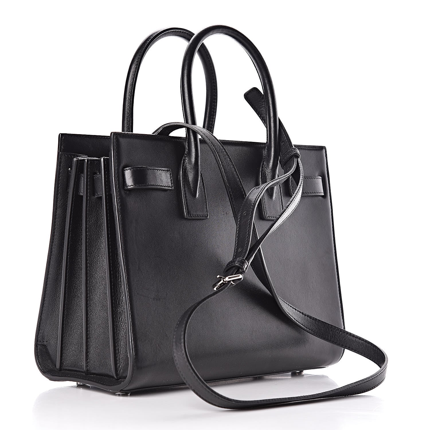 Saint Laurent Calfskin Patchwork Baby Sac De Jour Black Multi 3 of 13