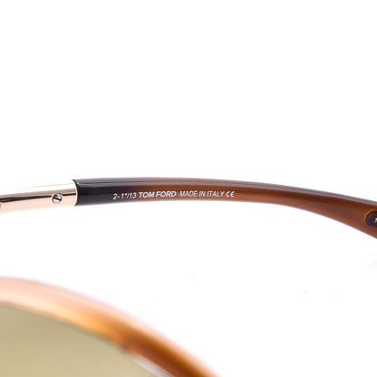 Tom Ford Acetate Whitney Crossover Sunglasses TF9 Dark Brown 6 of 7