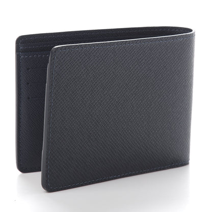 Louis Vuitton Taiga Multiple Wallet Blue Marine 3 of 7