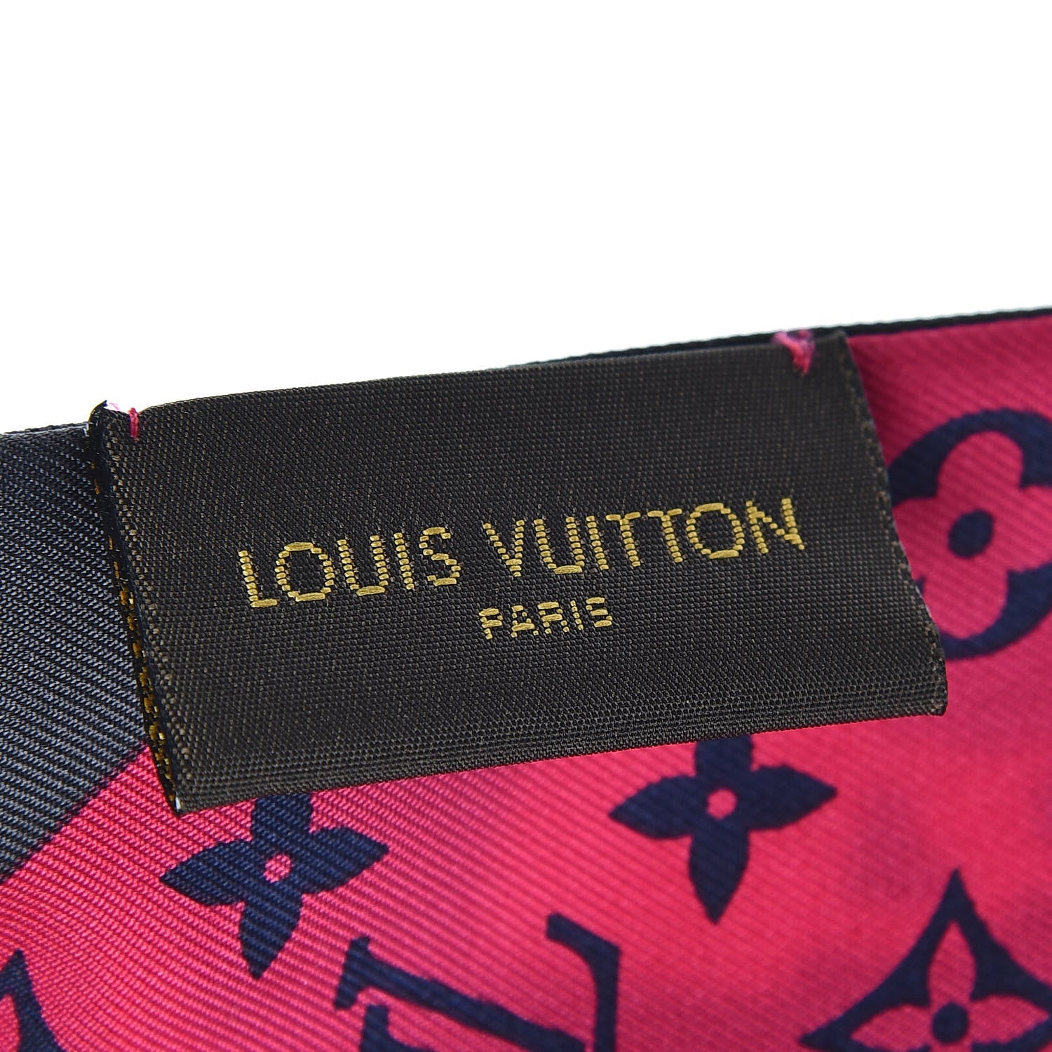 Louis Vuitton Silk Dreamonogram Bandeau Pink Glitter 4 of 5