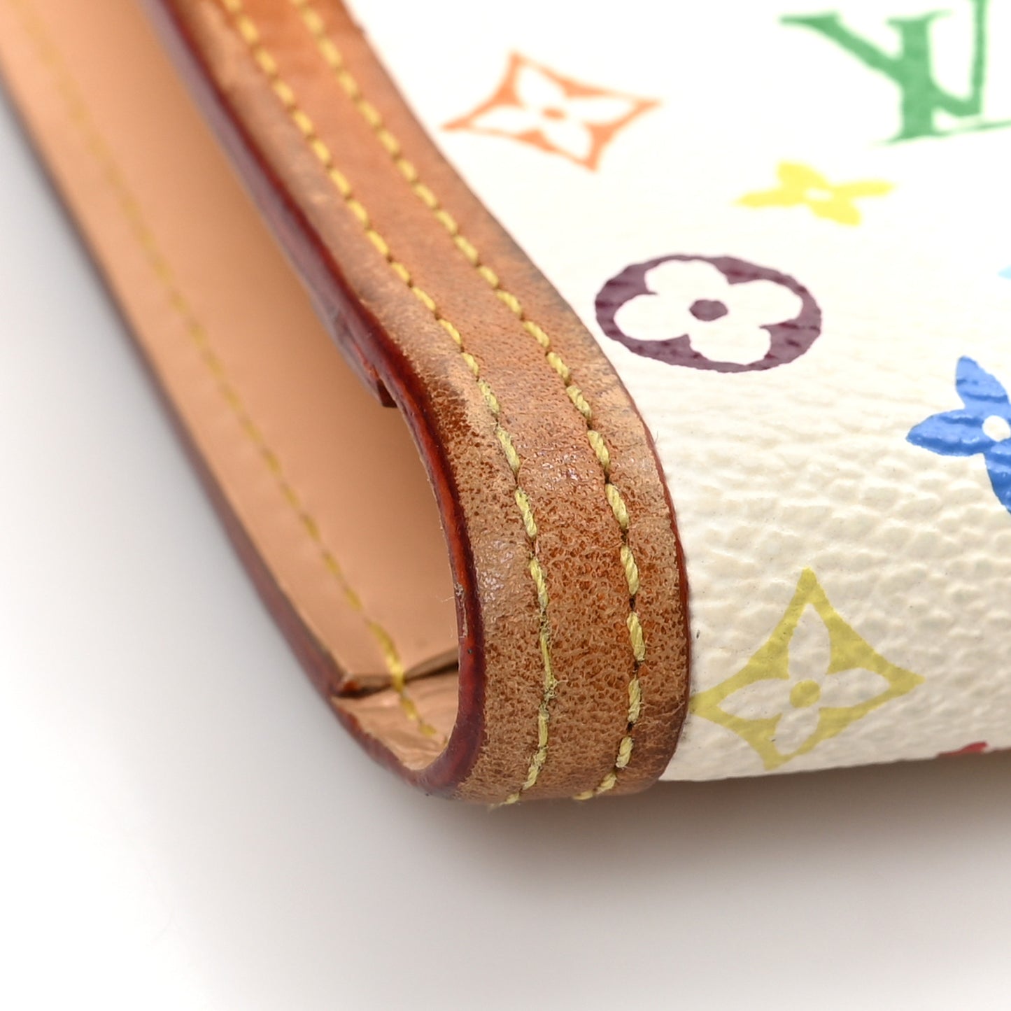 Monogram Multicolor Porte Tresor International Wallet White
