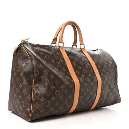 Louis Vuitton Monogram Keepall 50 2 of 11