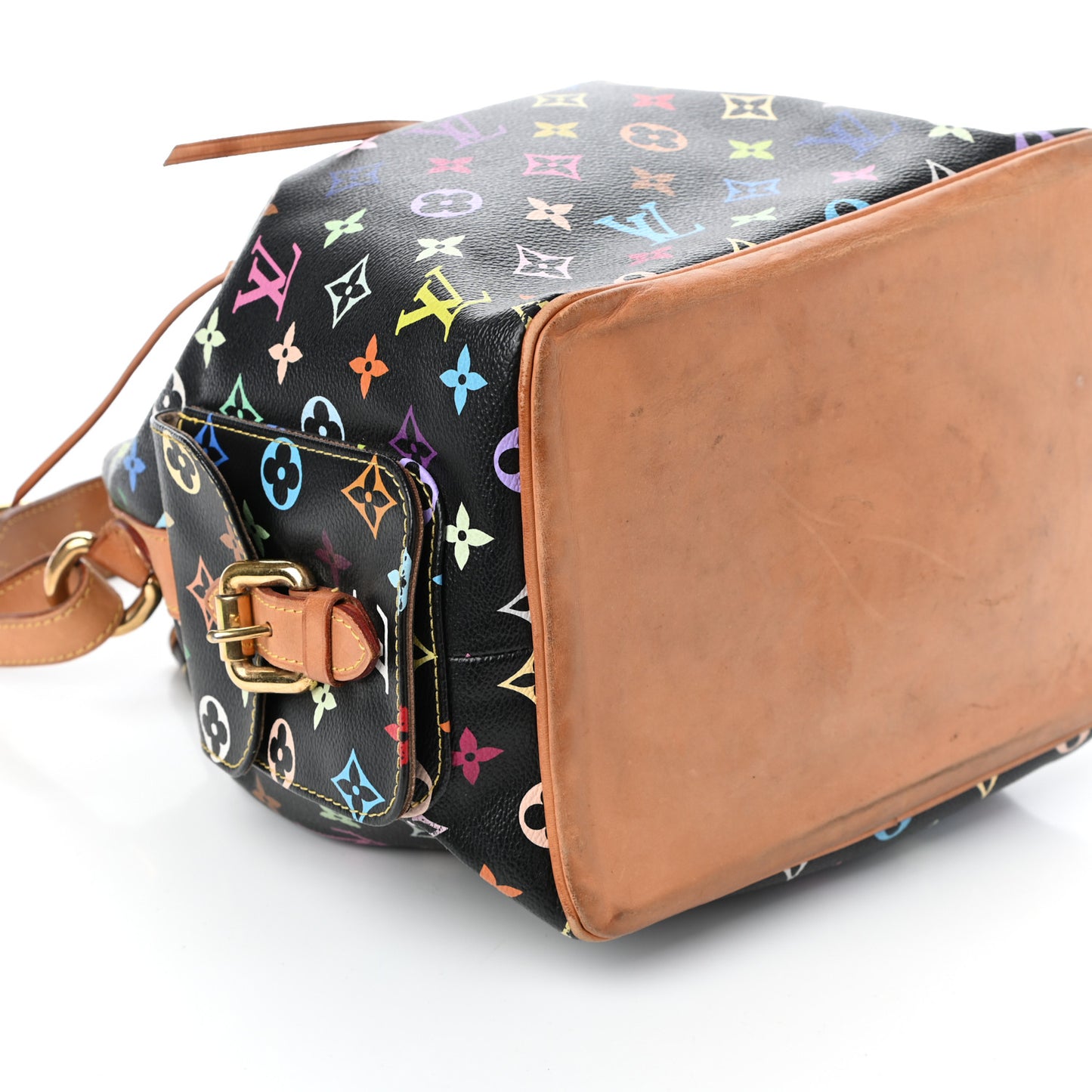 Monogram Multicolor Petit Noe Black