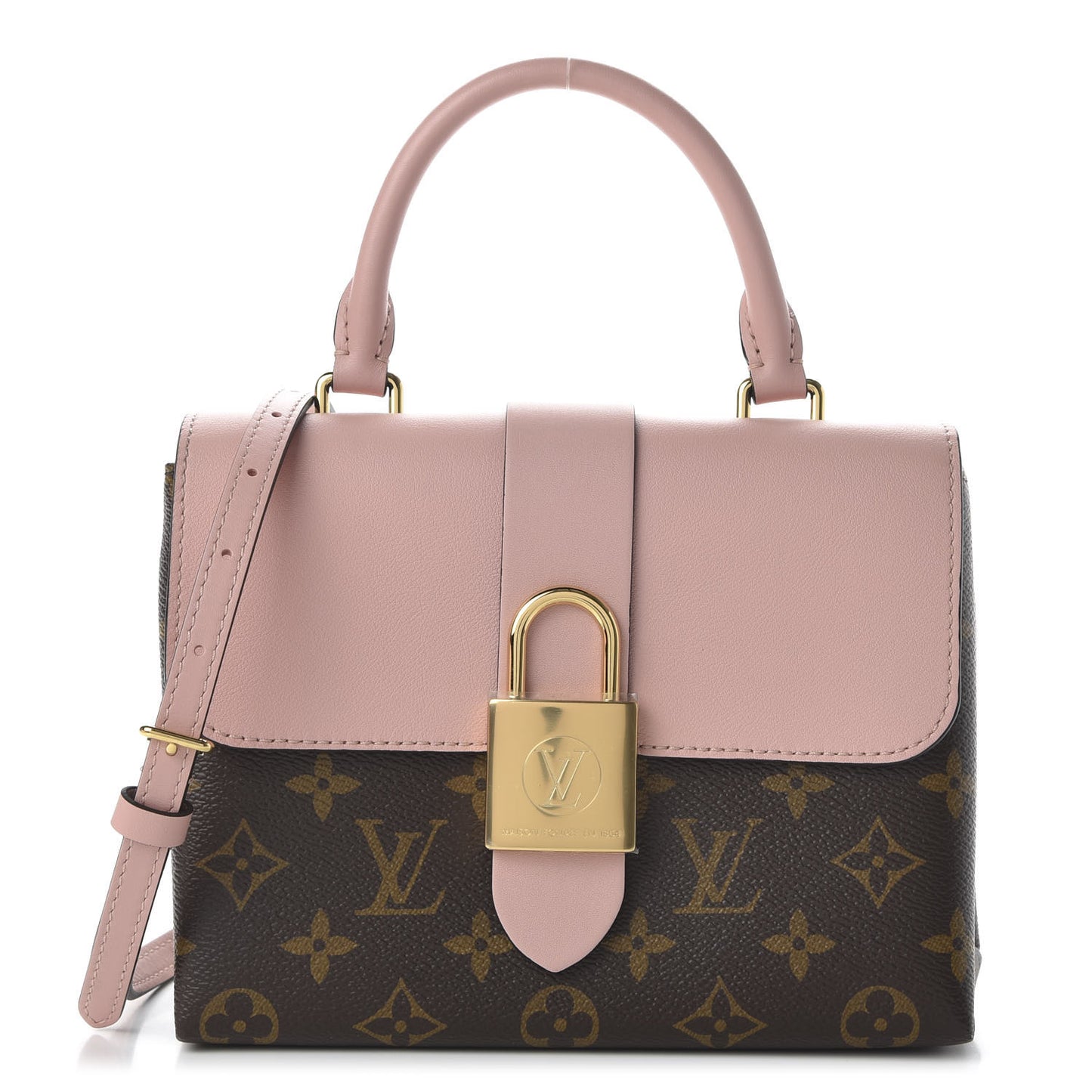 Monogram Locky BB Rose Poudre