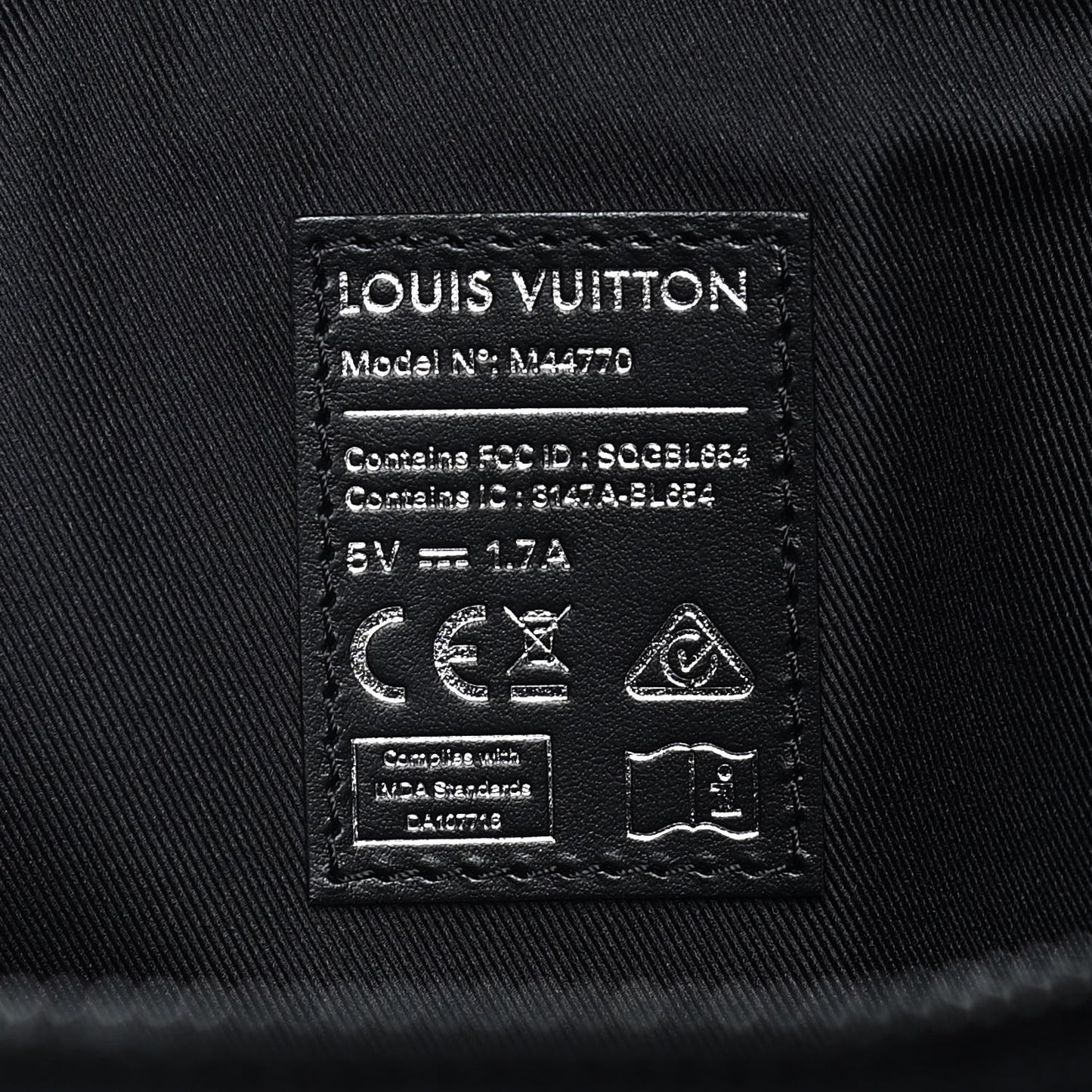 Jacquard Monogram Light Up Keepall Bandouliere 50 Black