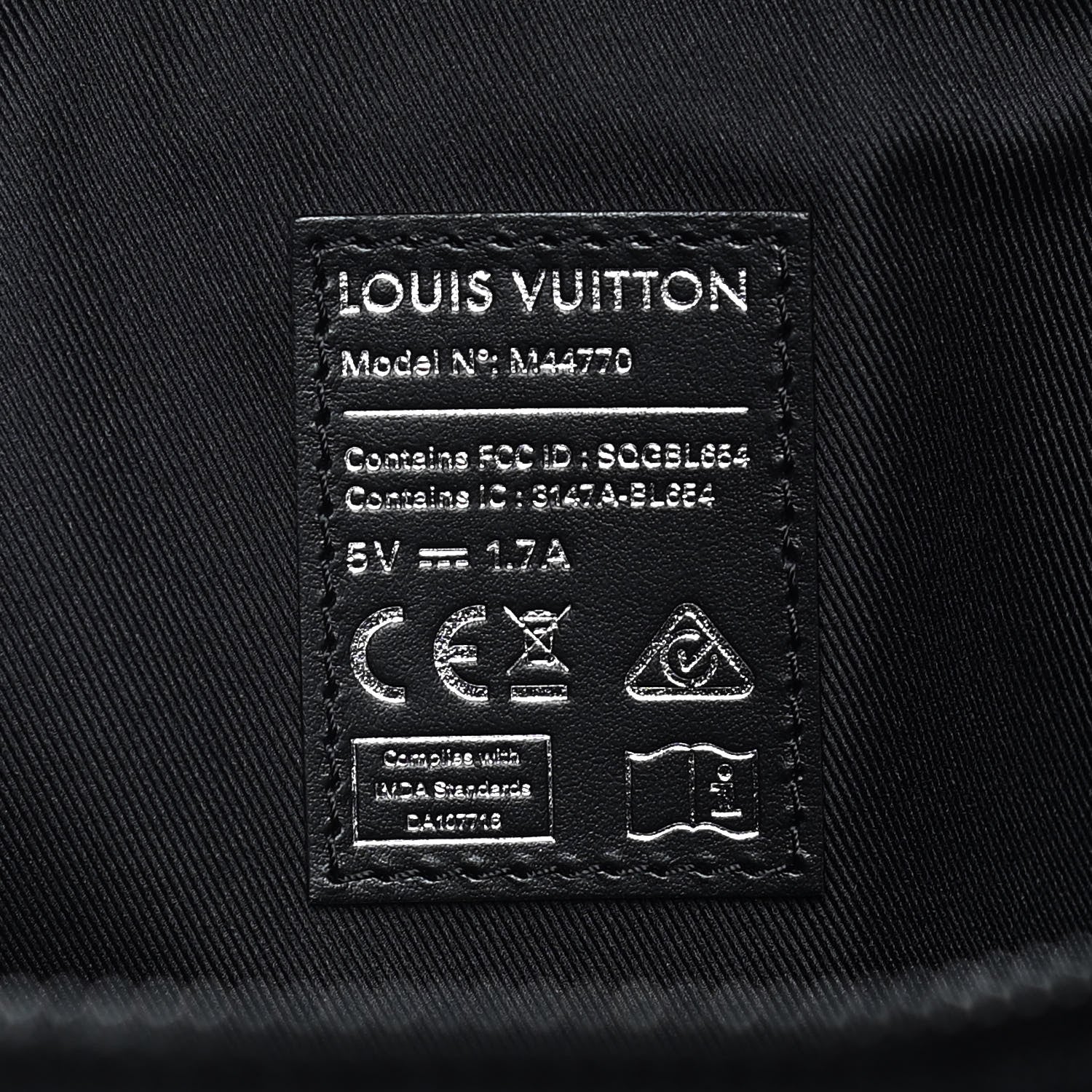 Louis Vuitton Jacquard Monogram Light Up Keepall Bandouliere 50 Black 12 of 28