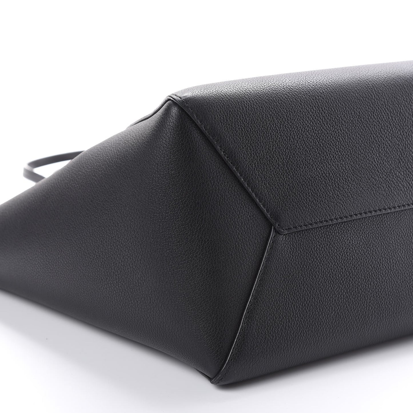 Calfskin Lockme Cabas Black