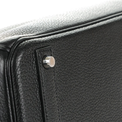 Hermes Taurillon Clemence Birkin 40 Black 22 of 25