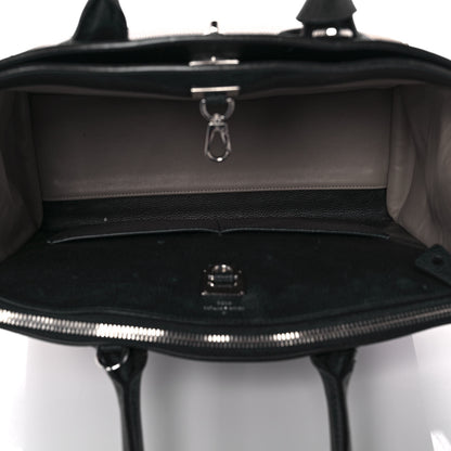Louis Vuitton Taurillon City Steamer MM Black Beige 5 of 10