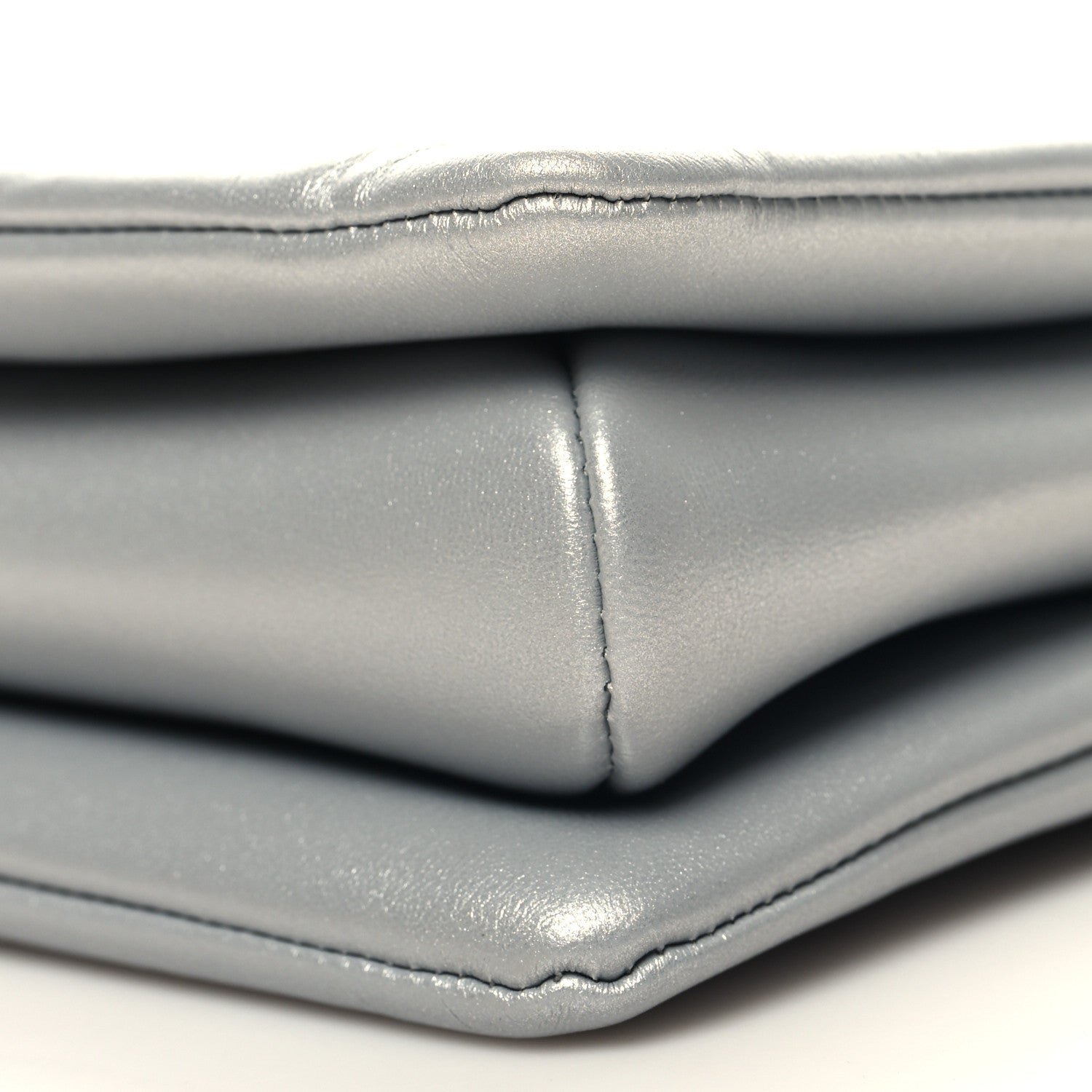 Louis Vuitton Metallic Lambskin Embossed Monogram Coussin PM Silver 11 of 12