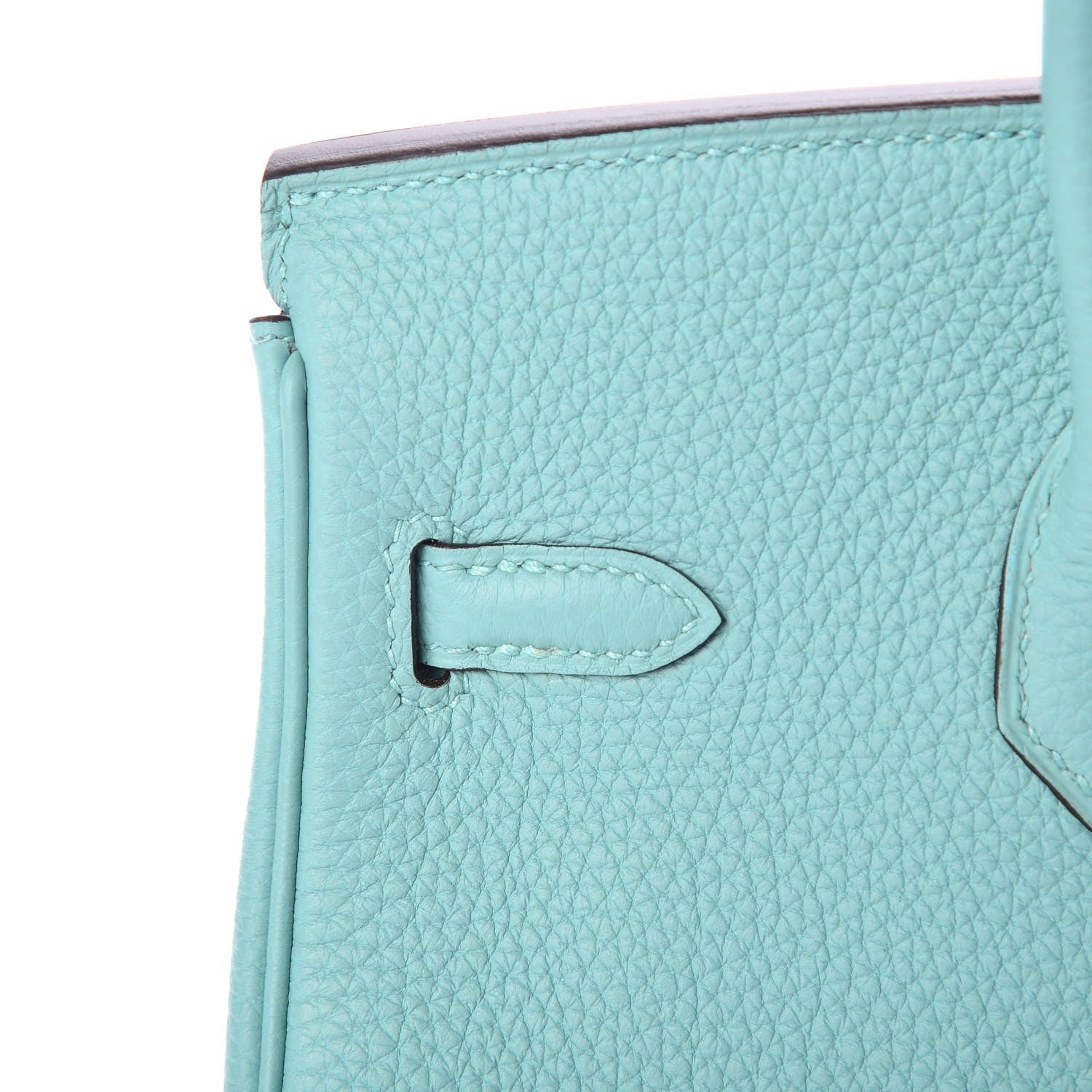 Hermes Togo Birkin 25 Bleu Atoll 29 of 34