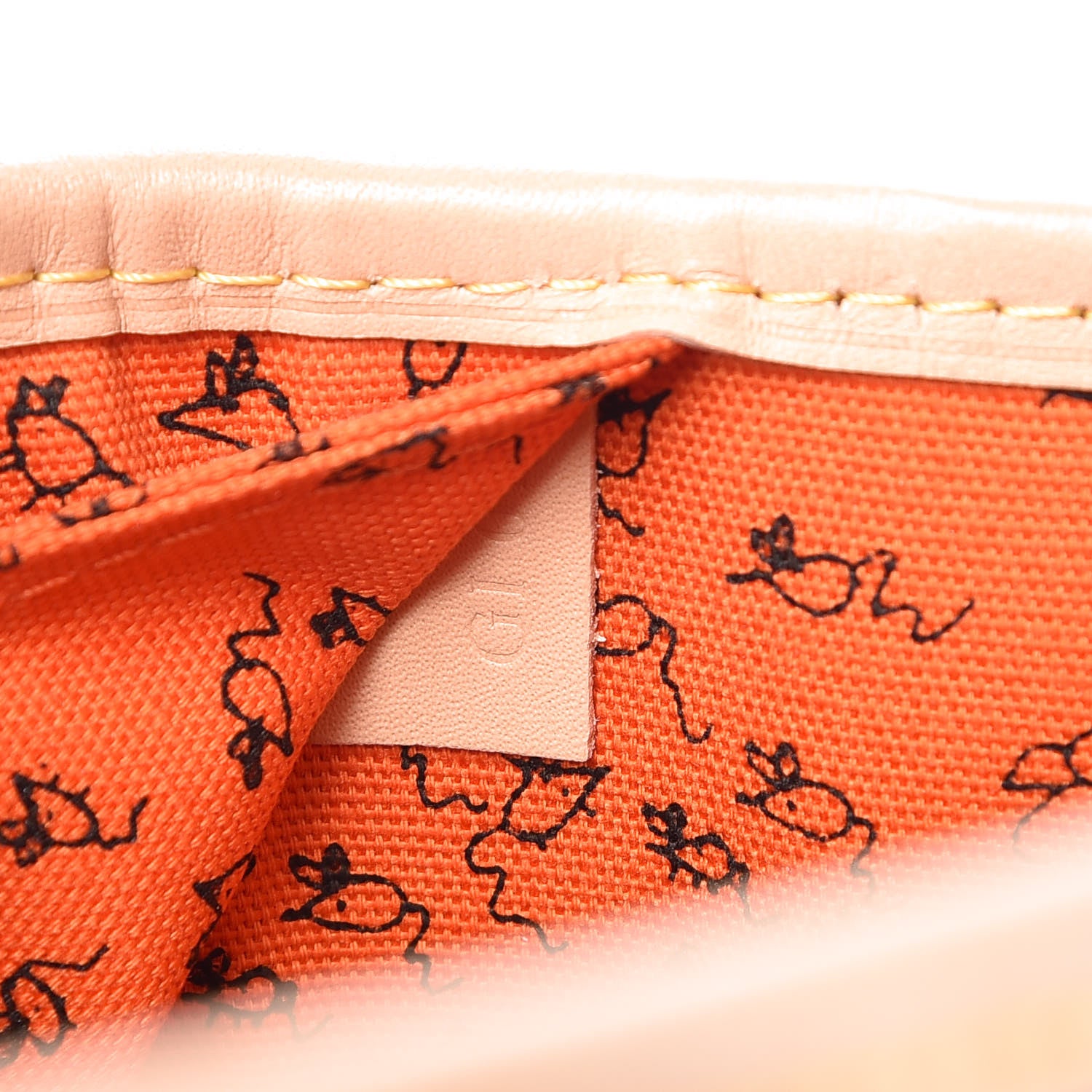 Louis Vuitton Catogram Neverfull MM Marron 8 of 14