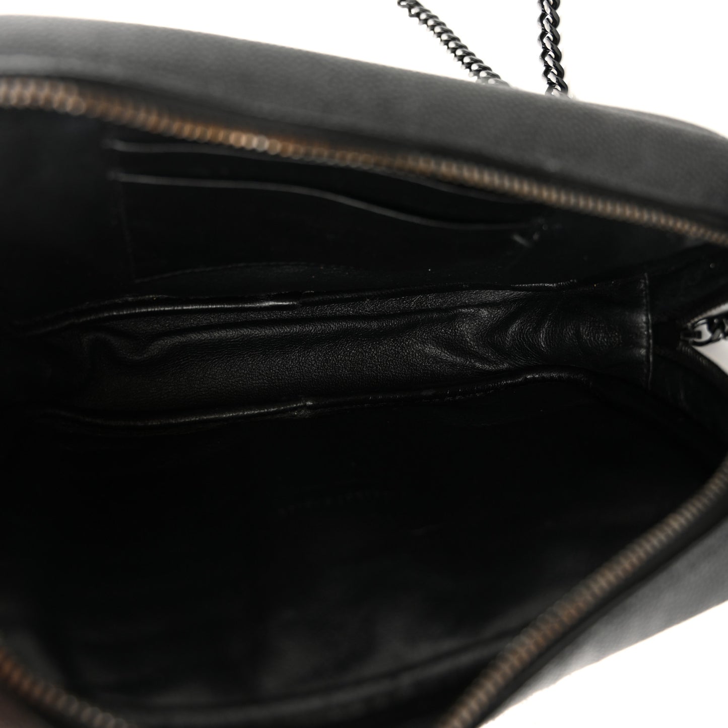 Grain De Poudre Matelasse Monochrome Monogram Mini Lou Camera Bag Black