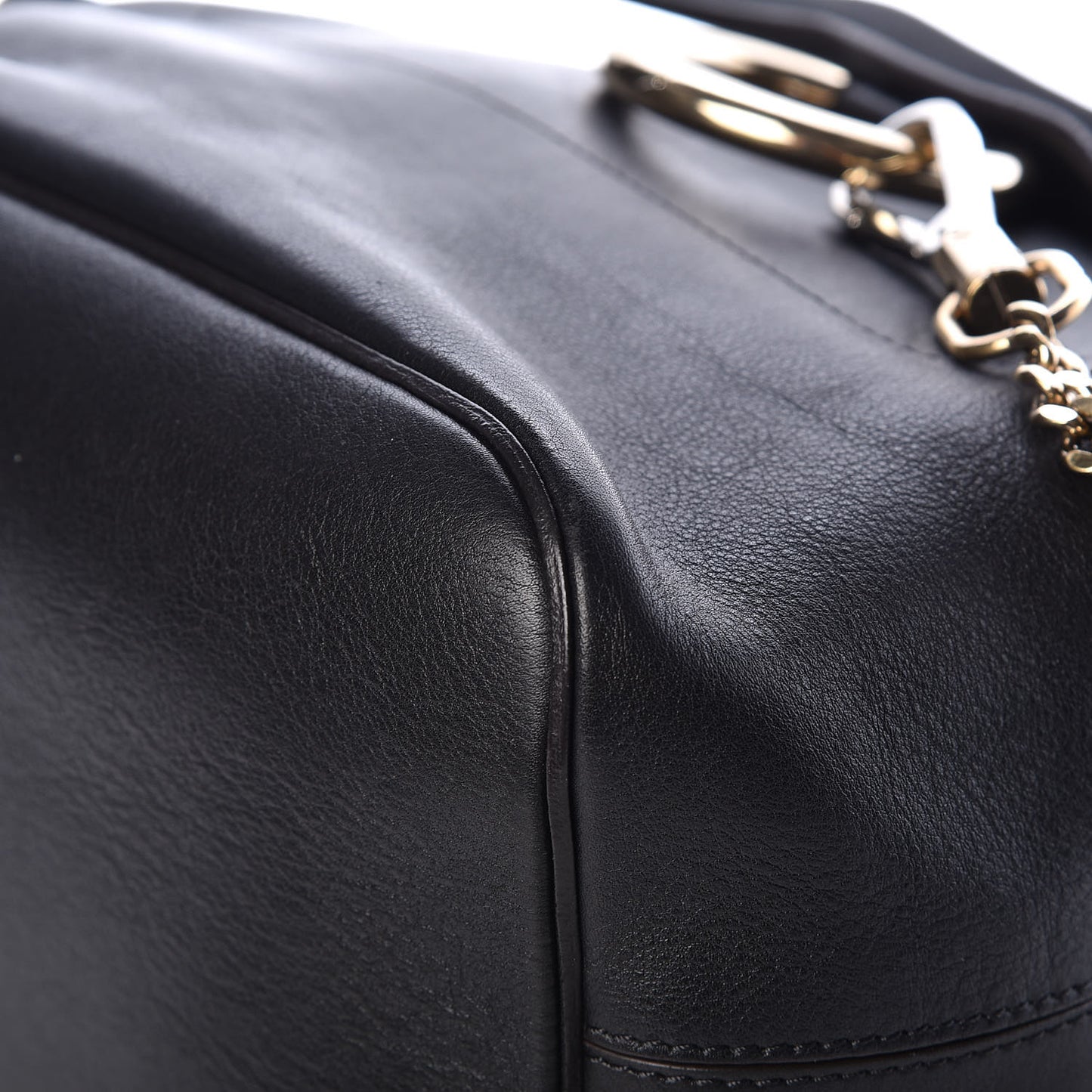 Suede Calfskin Medium Faye Backpack Black