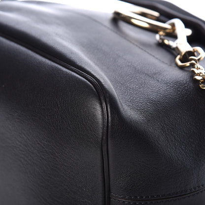 Chloe Suede Calfskin Medium Faye Backpack Black 7 of 17