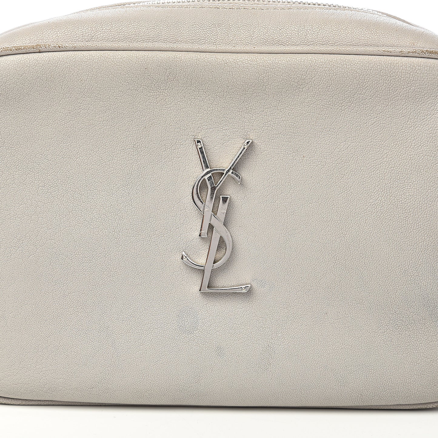 Calfskin Monogram Lou Camera Bag Icy White
