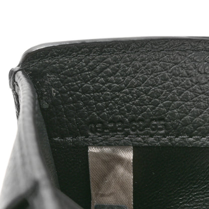 Chloe Calfskin Alphabet Tri-Fold Black 8 of 10