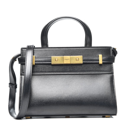 Saint Laurent Smooth Calfskin Manhattan Nano Shopper Tote Black 1 of 7