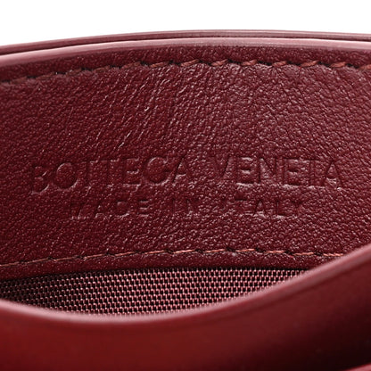 Bottega Veneta Nappa Intrecciato Card Holder Bordeaux 6 of 9