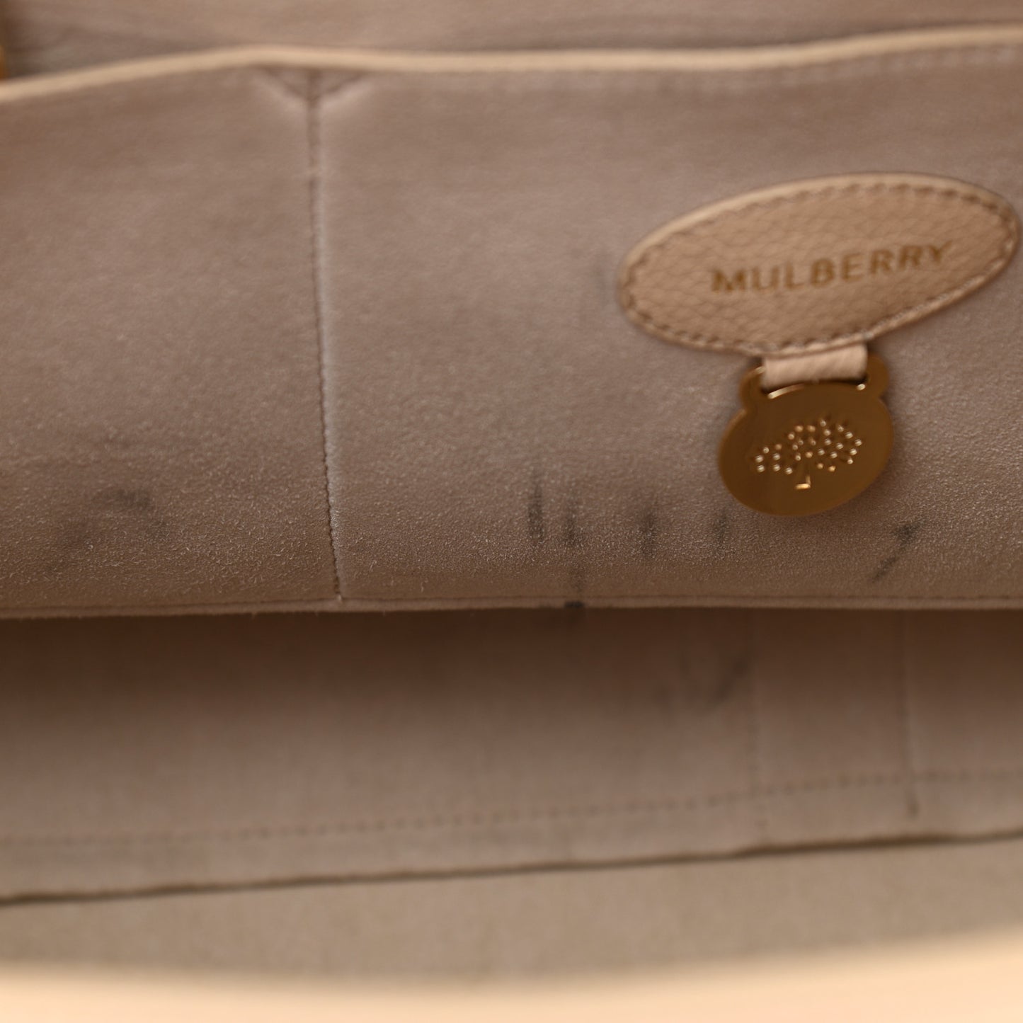 Classic Grain Calfskin Bayswater Light Pink