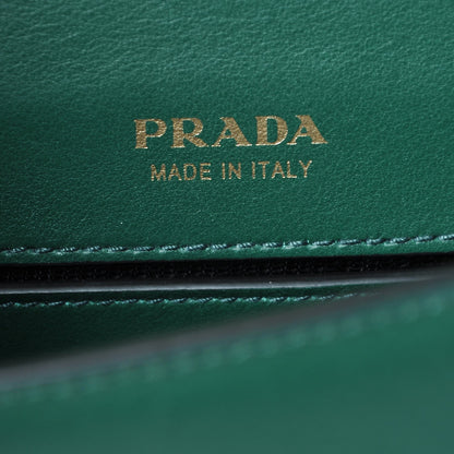 Prada City Calf Cahier Belt Bag Biliardo Black 7 of 7