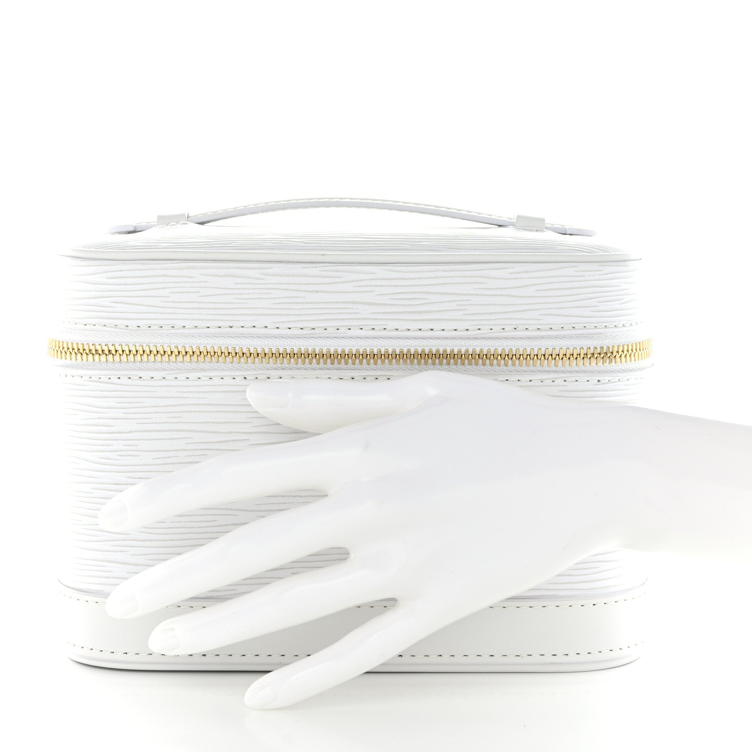 Louis Vuitton Epi Nice Mini White 2 of 6