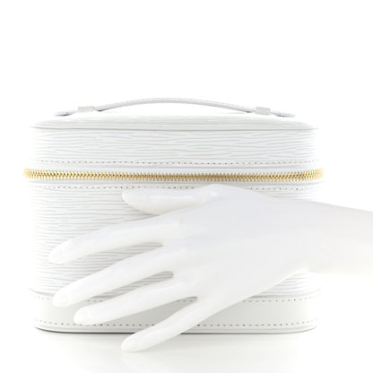 Louis Vuitton Epi Nice Mini White 2 of 6