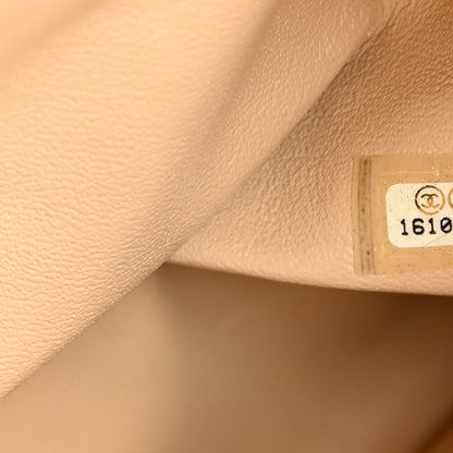Chanel Caviar Quilted Jumbo Double Flap Beige Clair 7 of 10