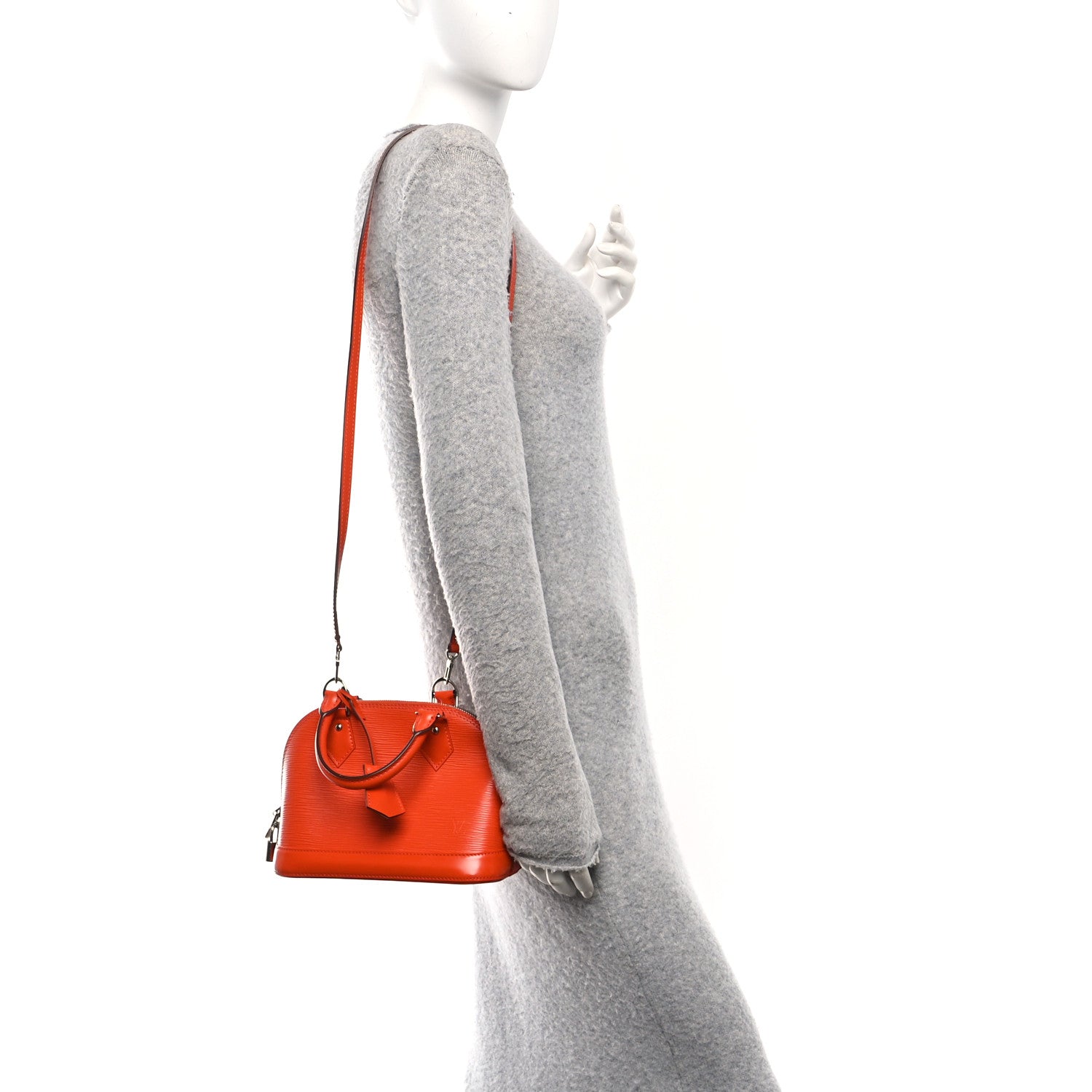 Louis Vuitton Epi Alma BB Piment 2 of 11
