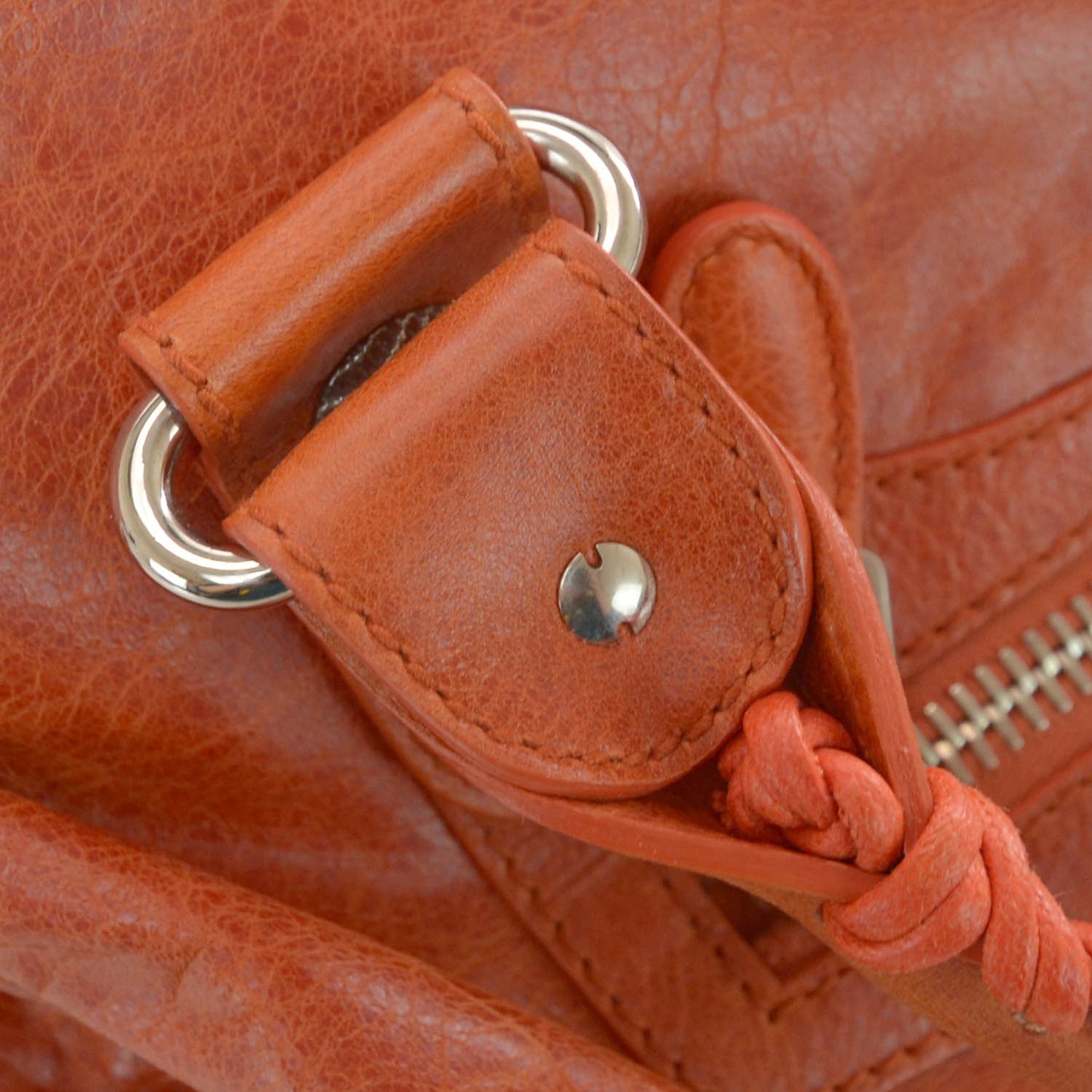 Agneau Giant 21 Silver Hardware Mid Day Mandarine