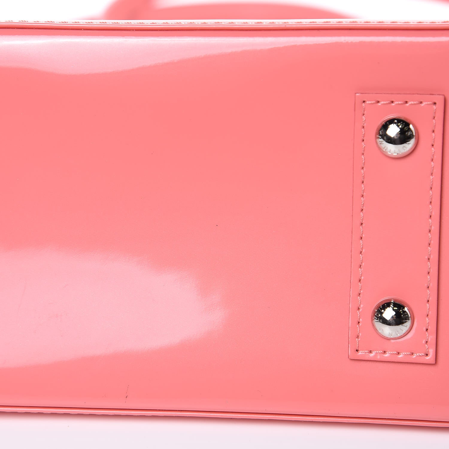 Louis Vuitton Vernis Alma BB Poppy 9 of 13