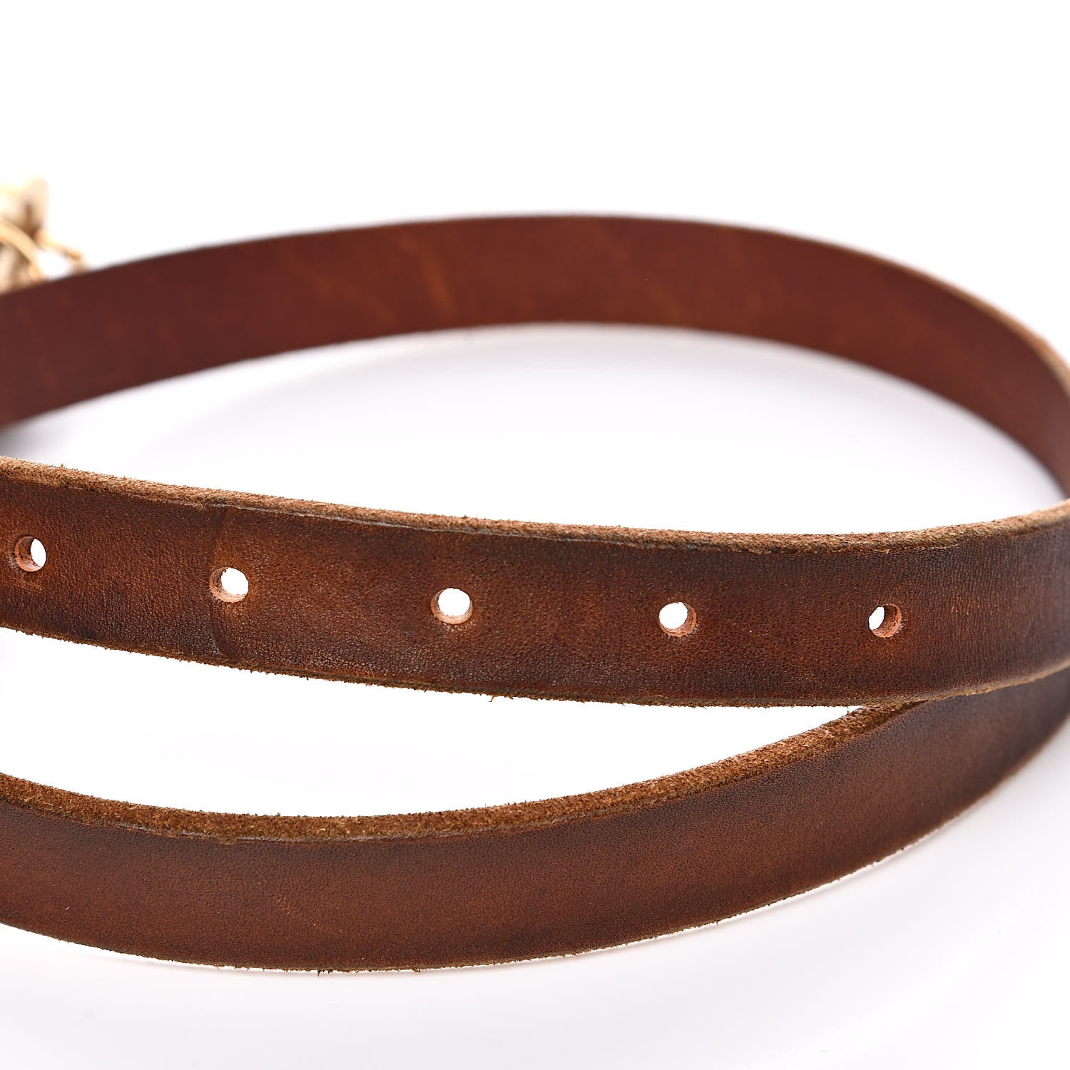 Gucci Faded Calfskin Double G 20mm Belt 75 30 Cuir 5 of 7