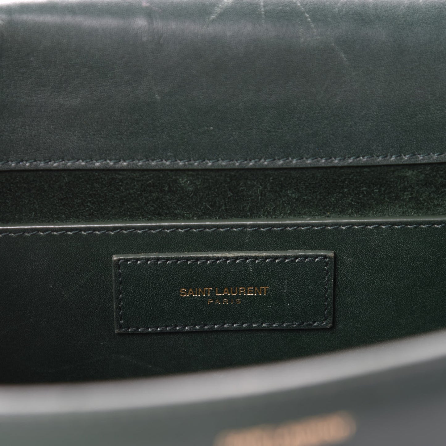 Calfskin Medium Classic Betty Dark Green