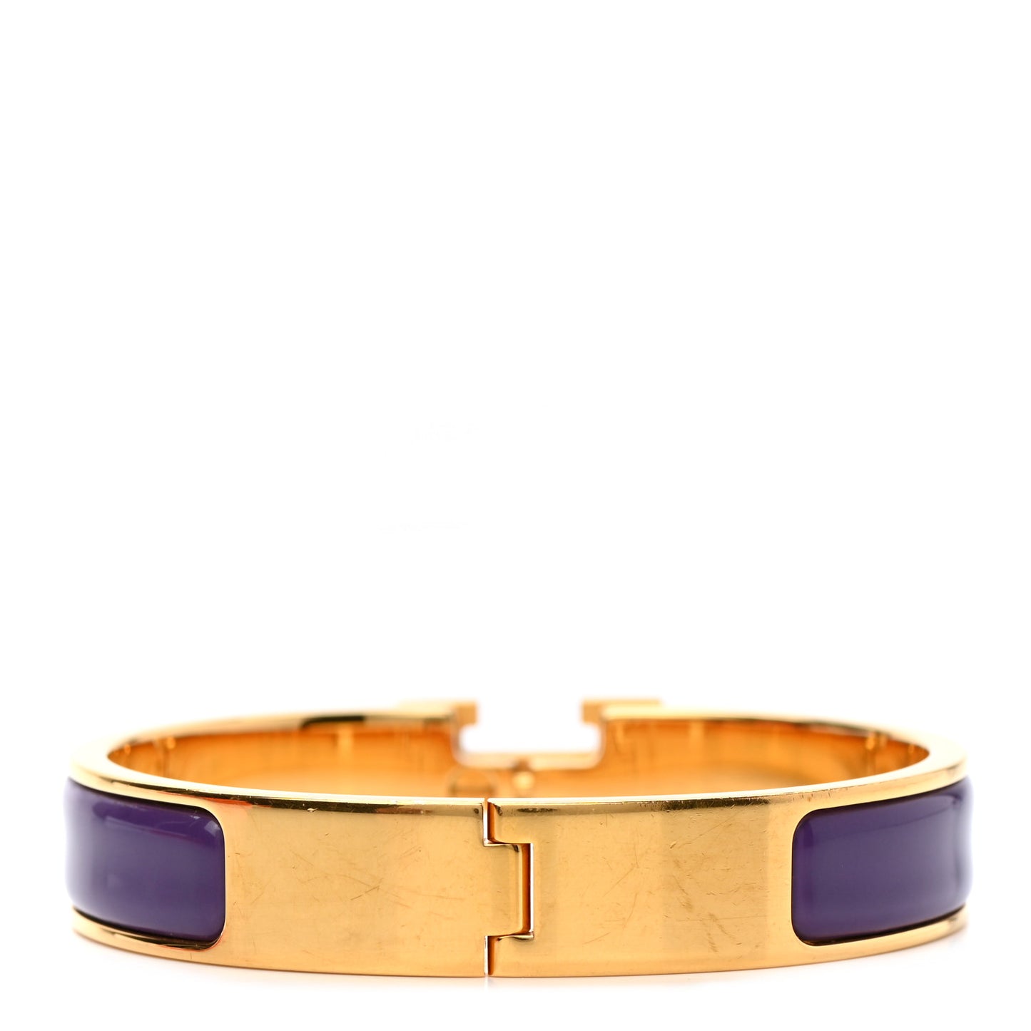 Enamel Narrow Clic Clac H Bracelet PM Iris