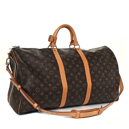 Louis Vuitton Monogram Keepall Bandouliere 55 3 of 14