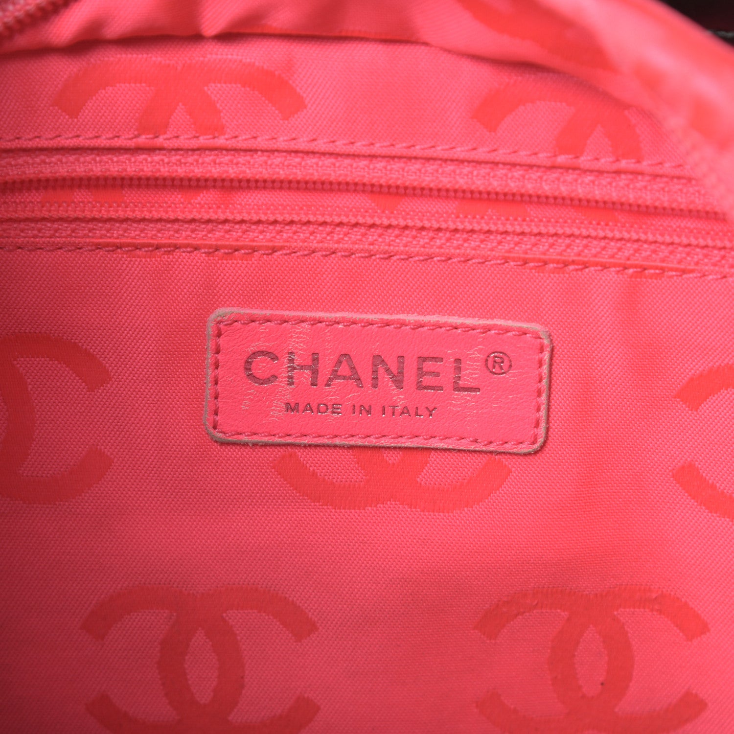 Chanel Calfskin Quilted Large Cambon Tote Black White 6 of 17