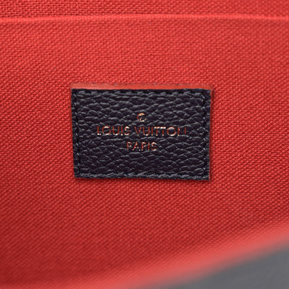 Louis Vuitton Empreinte Pochette Felicie Chain Wallet Marine Rouge 7 of 10