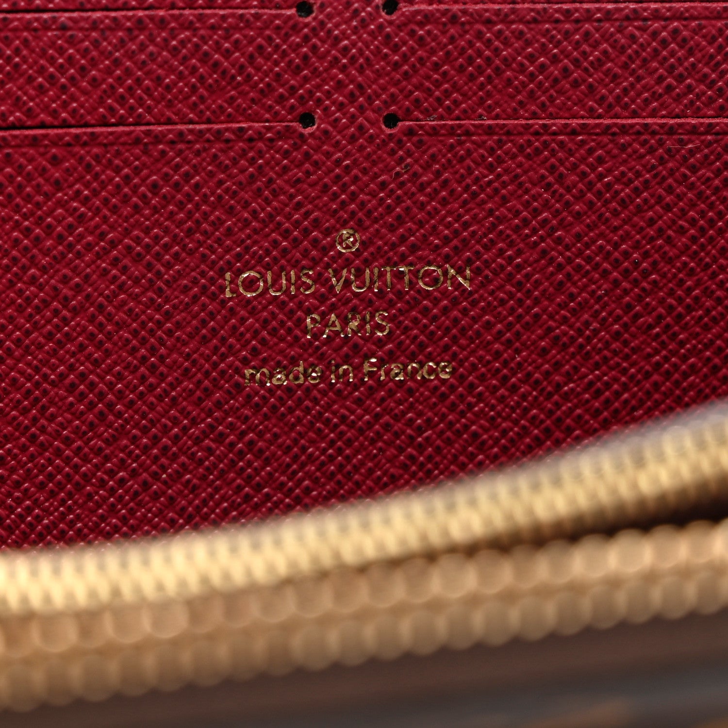 Louis Vuitton Monogram Clemence Wallet Fuchsia 5 of 7