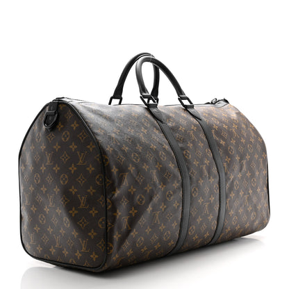 Louis Vuitton Monogram Waterproof Keepall Bandouliere 55 2 of 11