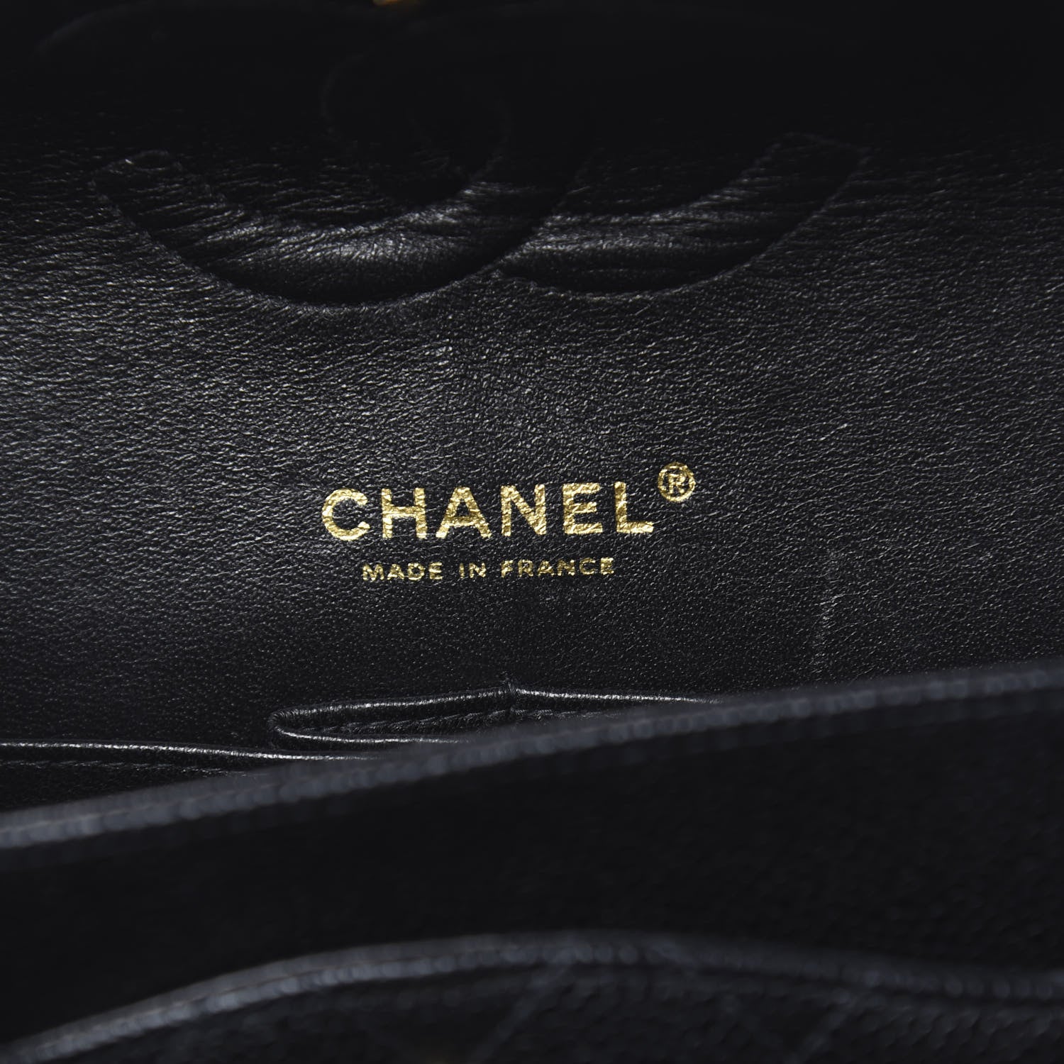 Chanel Caviar Quilted Medium Double Flap Black 6 of 15