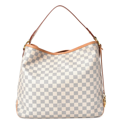 Louis Vuitton Damier Azur Delightful MM Pink 1 of 16