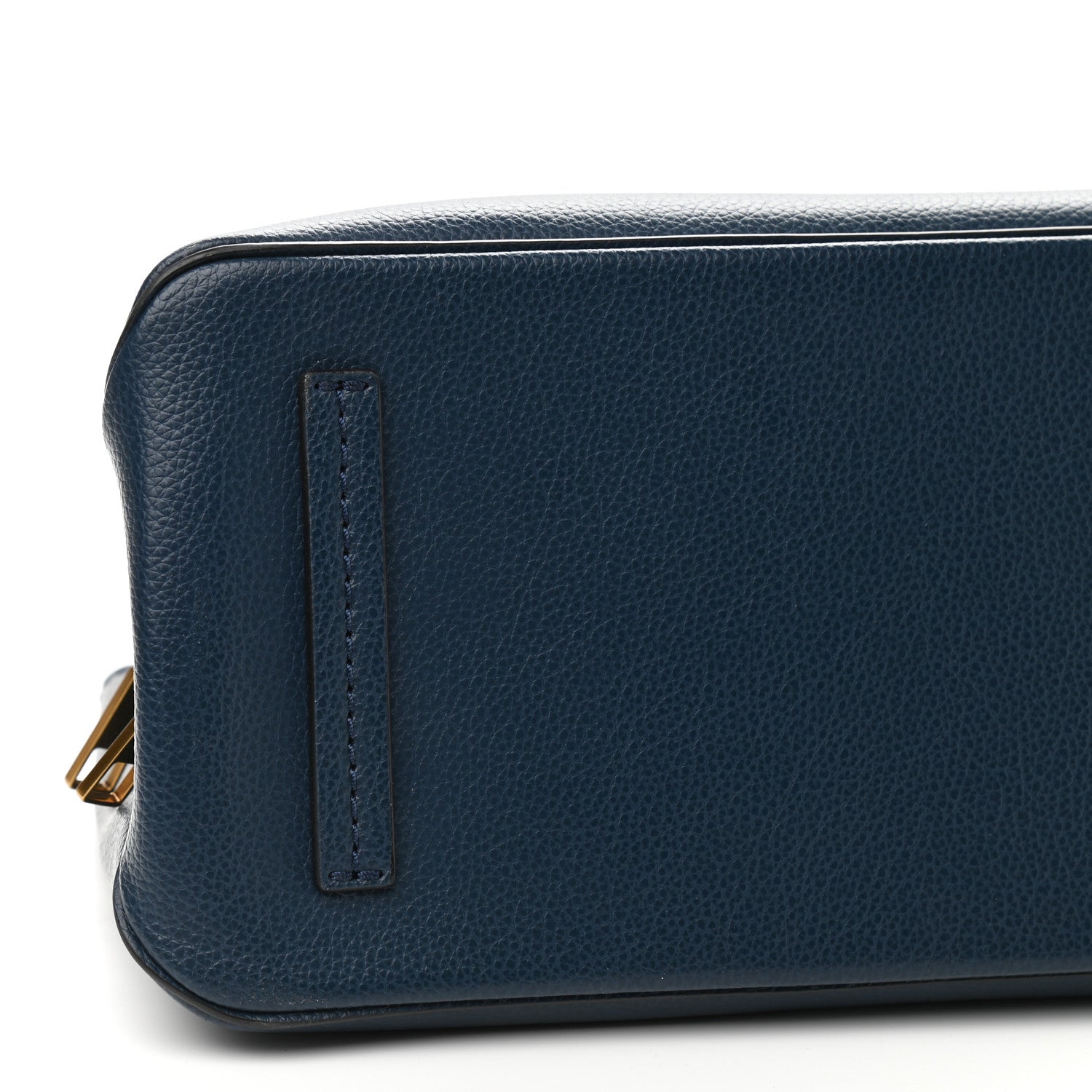 Marc Jacobs Pebbled Calfskin Editor Shopping Tote Blue 8 of 9