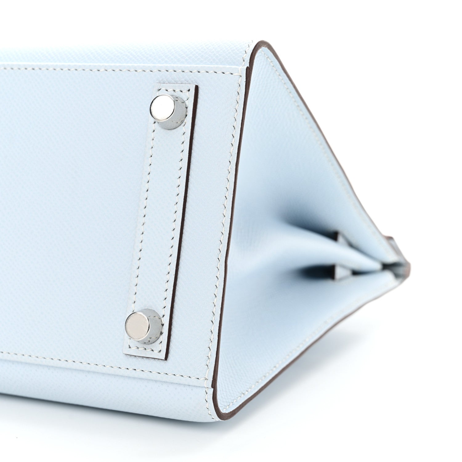 Hermes Epsom Birkin Sellier 25 Bleu Brume 10 of 13